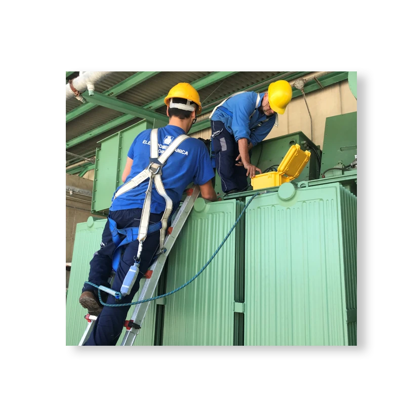 Prove in cantiere su trasformatori in olio e in resina